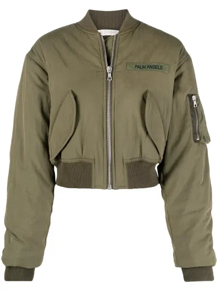 Geacă bomber Palm Angels verde