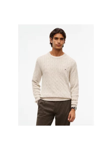 Pulover Tommy Hilfiger bej