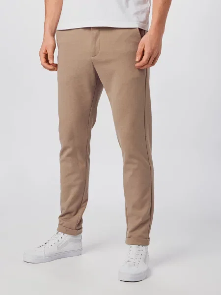 Lindbergh Pantaloni eleganți Superflex deschis maro