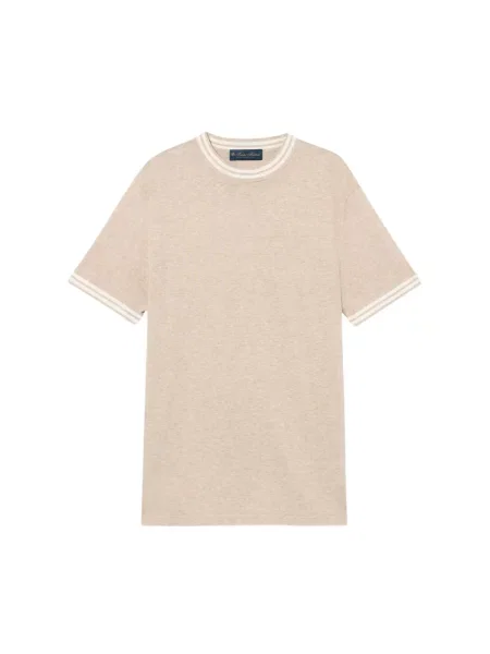 Sweter Brooks Brothers beżowy