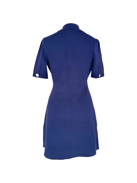 Rochie Maje cu două rânduri de nasturi albastru