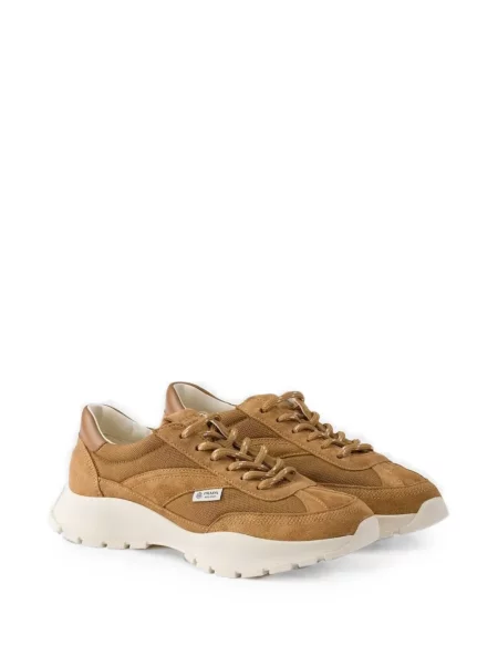 Sneakerși Prada maro