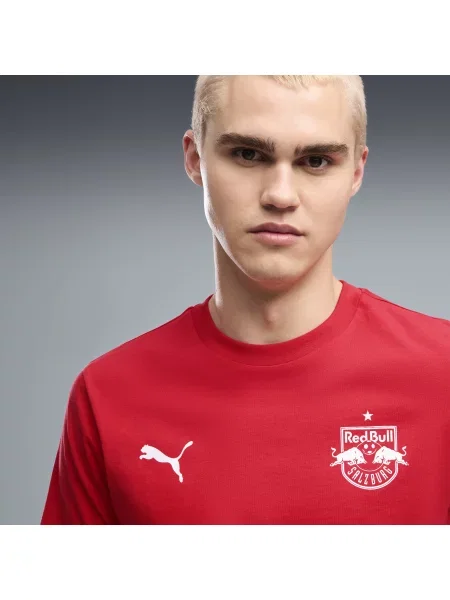 PUMA MÄ™ska koszulka FC RB Salzburg ftblEssentials Akcesoria S czerwony