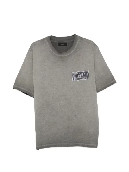Tricou Amiri cu autograf gri