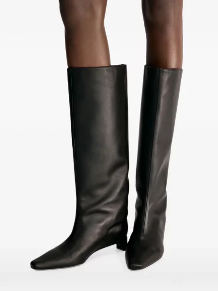 Botine Loulou De Saison din piele negru