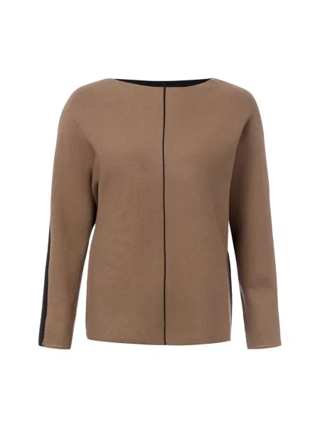 S.Oliver BLACK LABEL sweter z dzianiny Kobiety brązowy 36 czarny