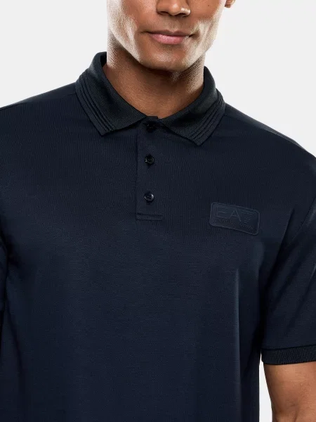 Поло модал/поліестер синій