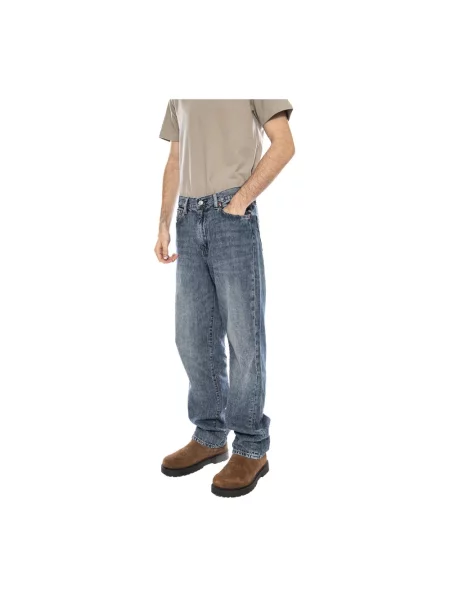 Jeansy straight leg Levi's niebieskie