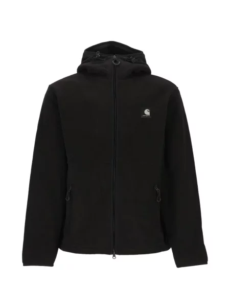 Geacă Carhartt Wip cu glugă negru