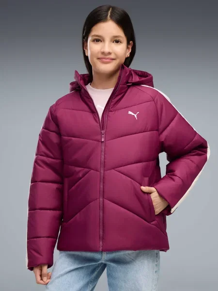Детская демисезонная куртка Puma розовая