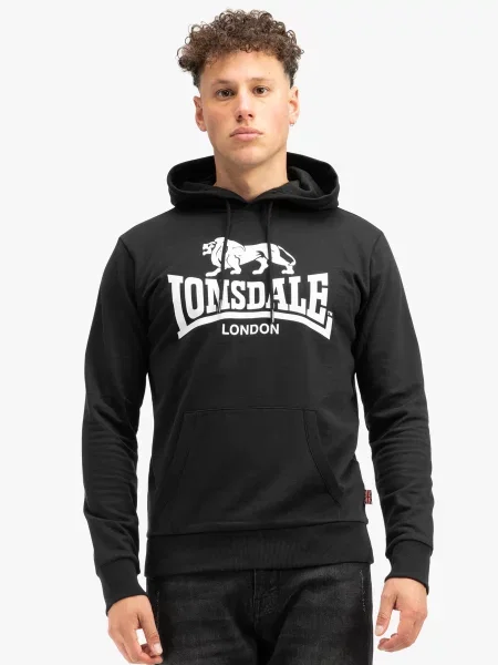 Худи Lonsdale черное