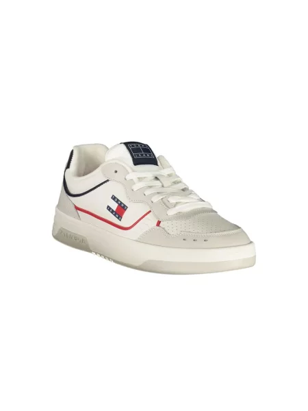 Sneakersy Tommy Hilfiger skórzane białe