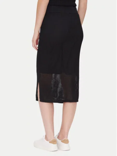 DKNY Tiesus sijonas juoda