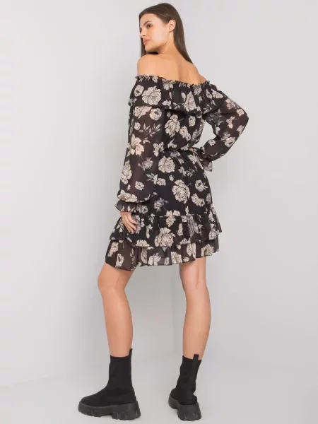 Костюм рокля Italy Moda черно