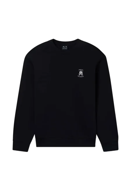Hanorac Armani Exchange cu autograf negru