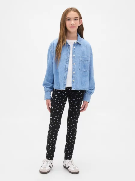 Gyerek leggings Gap fekete