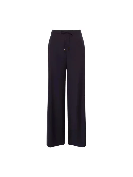 Spodnie Max Mara Studio niebieskie