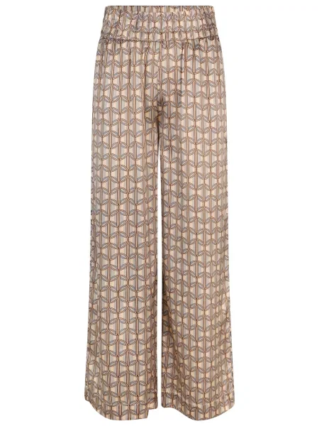 Dea Kudibal Pantaloni Margo maro amestecat / gri negru