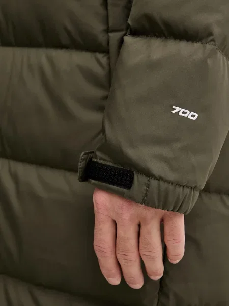 Пухова куртка The North Face Nuptse зимова зелений