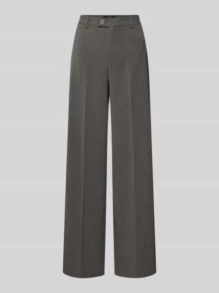 Spodnie z zakładkami w pasie o kroju straight fit z dodatkiem model ‘TEXAS’ Vero Moda