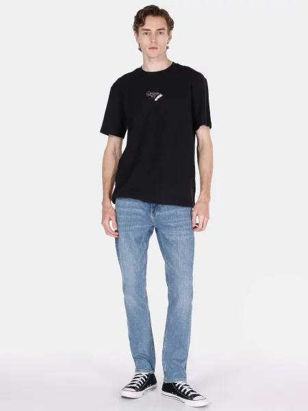 Джинси Colin’s комбінований верх блакитний