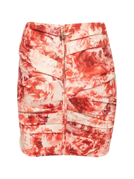 Mini sukňa Elisabetta Franchi červená