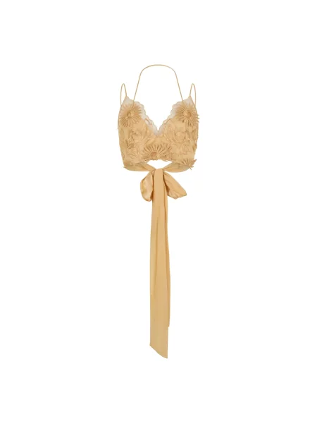 Top Alberta Ferretti żółty