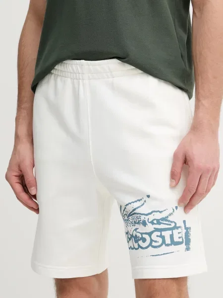 Kratke hlače Lacoste bela
