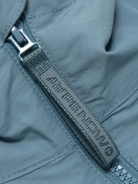Geacă Aape By A Bathing Ape cu glugă albastru