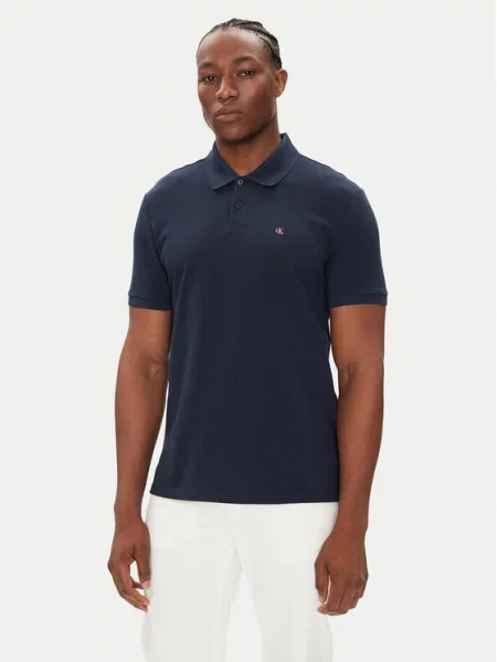 Calvin Klein Jeans Marškinėliai tamsiai mėlyna