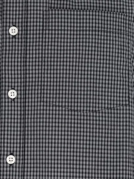 Kostkované kostkovaná košile Mfpen černé