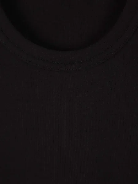 Krátké tričko Tom Ford s kulatým výstřihem černé