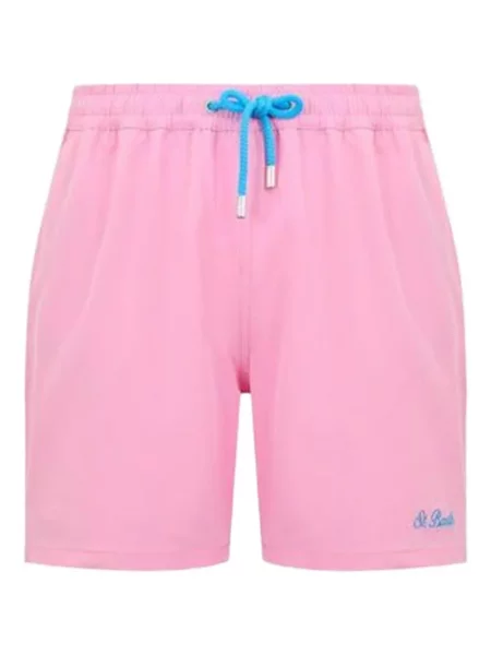 Slip de baie Mc2 Saint Barth cu cordon roz