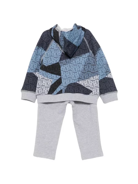 Komplet dresowy dziecięcy Emporio Armani szary