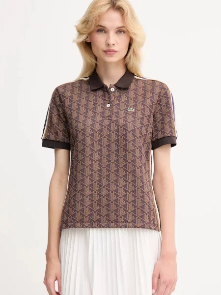 Lacoste tricou polo maro