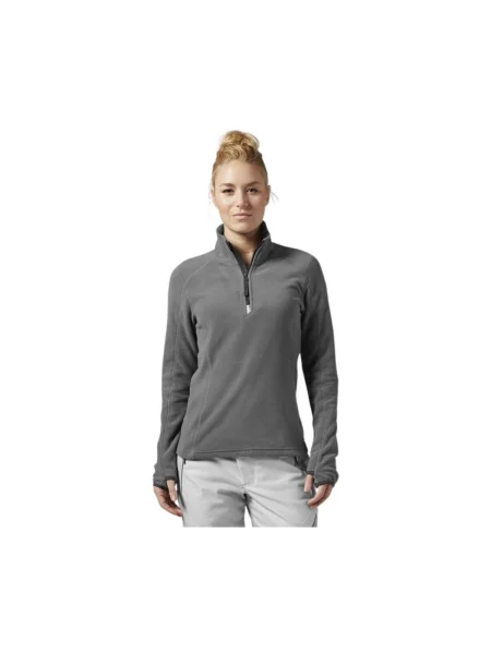 Mikina Reebok Sport sivá