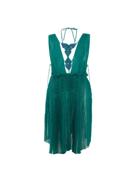 Sukienka Alberta Ferretti zielona
