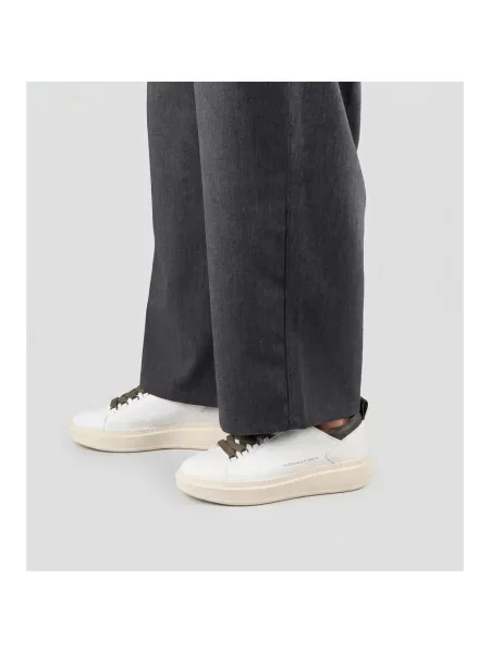Sneakersy Alexander Smith skórzane białe