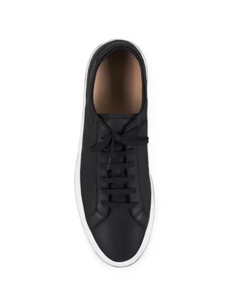 Sneakerși Common Projects din piele negru