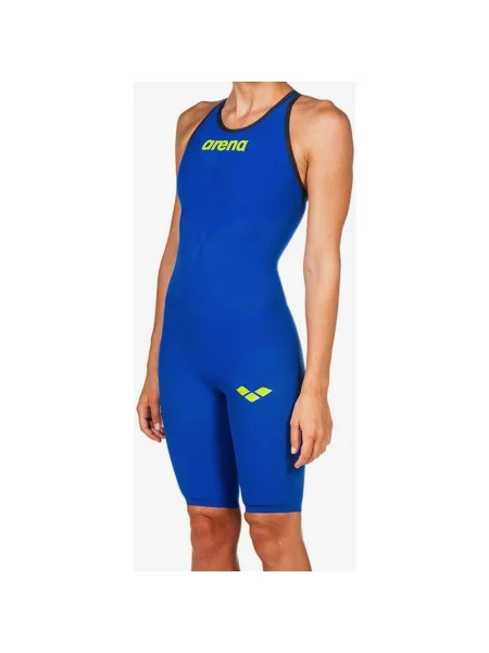 Arena Powerskin Carbon Air 2 Stroje kąpielowe konkursowe niebiesko-zielone 32 niebieski