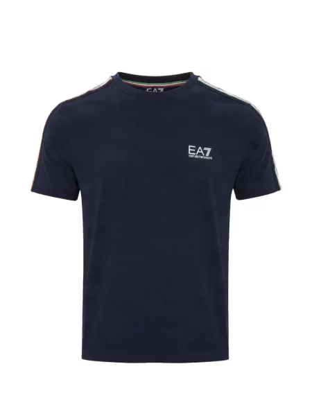 Tricou Ea7 Emporio Armani cu imagine albastru