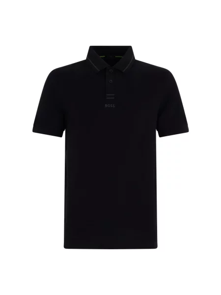 Koszulka polo Boss czarna