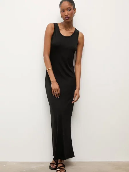 Answear.LAB obleka viskozna črna