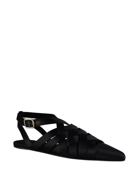 Pantofi cu toc Loro Piana negru