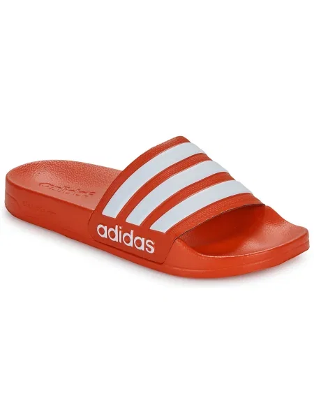 Šľapky Adidas červená