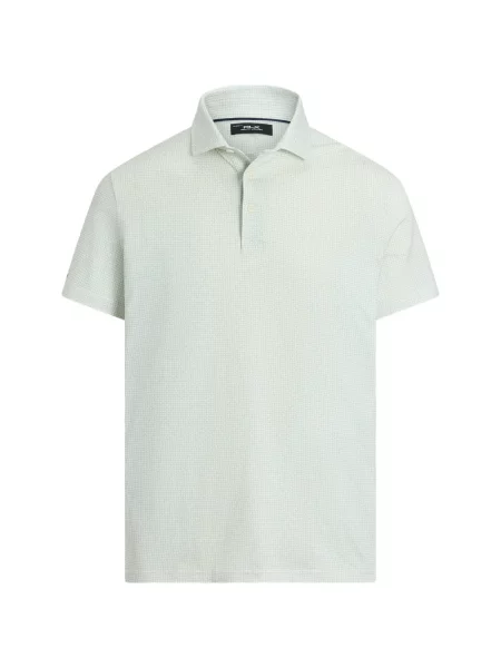 Tricou polo Rlx Ralph Lauren cu imagine cu imprimeu geometric verde