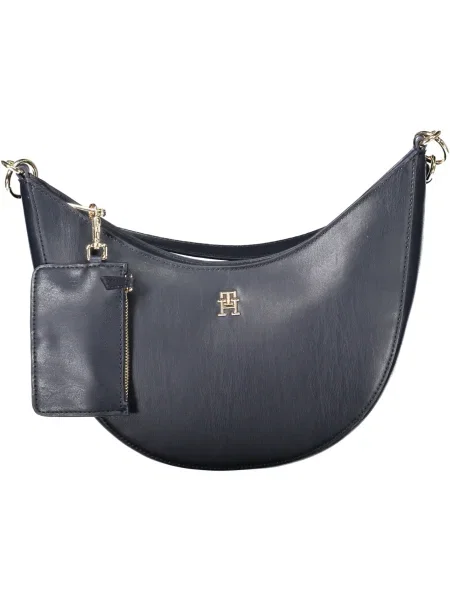 Geanta hobo Tommy Hilfiger albastru