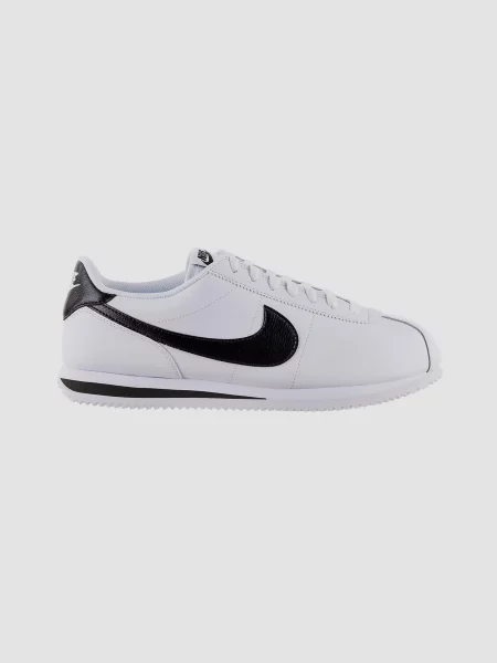 Кожаные кроссовки Nike Cortez белые