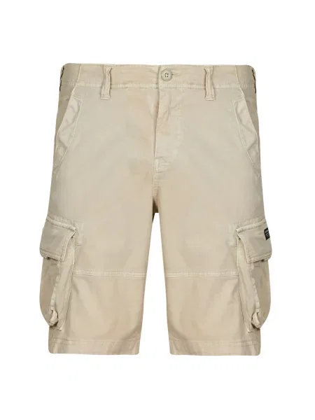 Krátké šortky cargo Superdry béžové