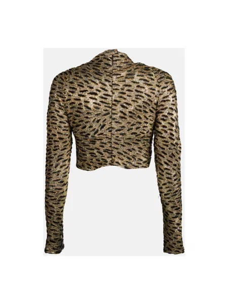 Top Paco Rabanne brązowy